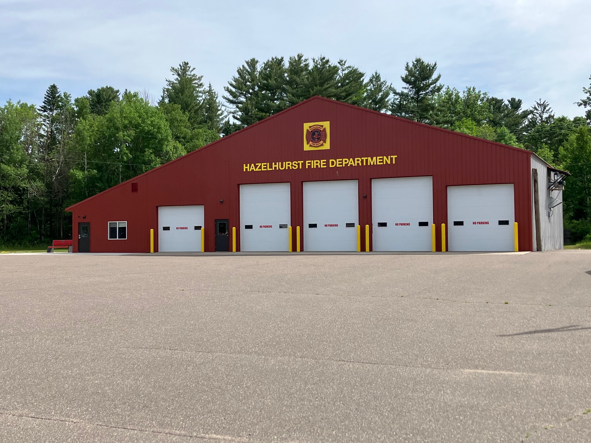 The Hazelhurst fire station building